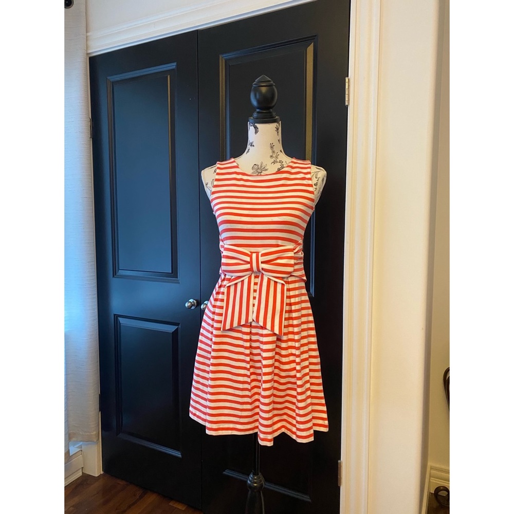 Kate Spade jillian striped stretch-jersey dress